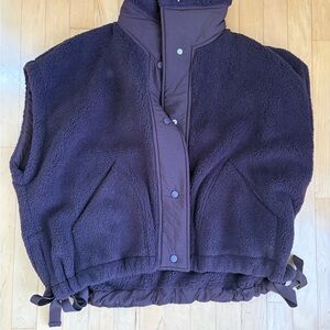 FP Movement Women's Brown Fleece Vest